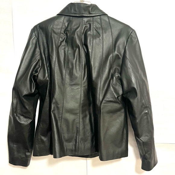EAST 5TH Women’s Genuine Leather Jacket in Black - New - Picture 2 of 5